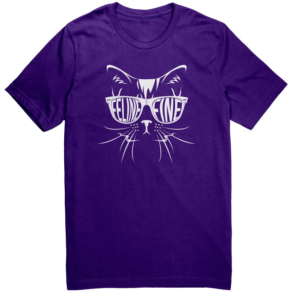 Feline Fine | Two Crazy Cat Ladies T-shirt