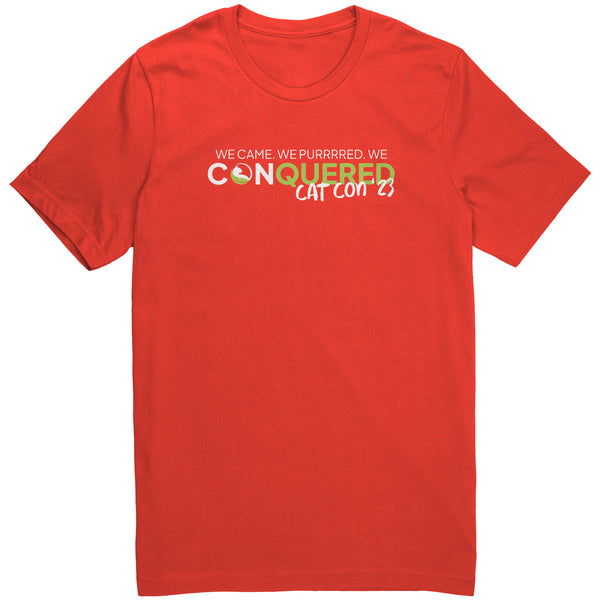 We Came, We Purred, We Conquered CatCon 2023 T-shirt