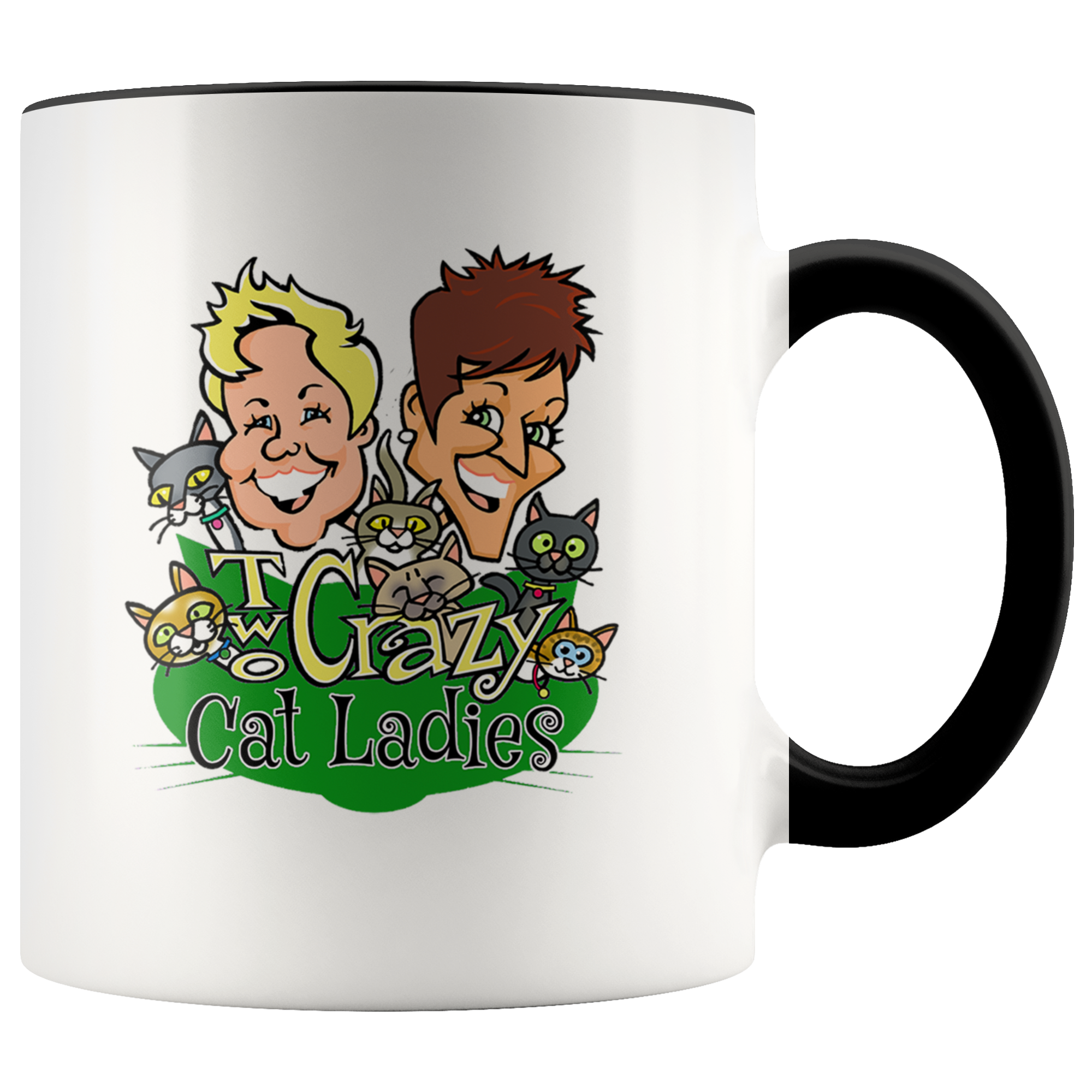 Two Crazy Cat Ladies Mug