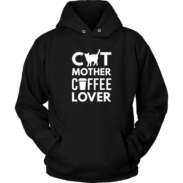 Cat Lover Coffee Lover Hoodie