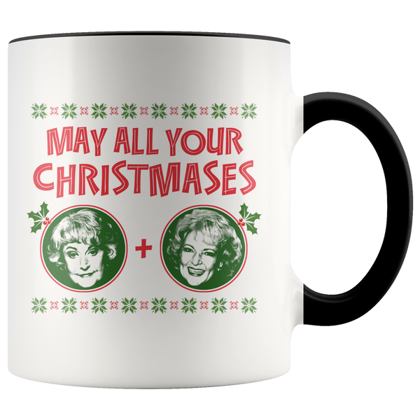 Golden Girls May All Your Christmases Bea White Mug