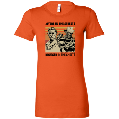 Myers in the Streets, Krueger in the Sheets Women's Fit T-shirt