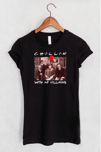Chillin With My Villains Women's Fit T-shirt