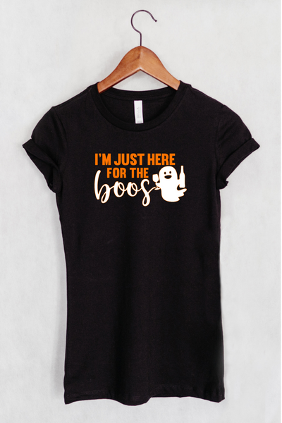 I'm Just Here For The Boos Women's Fit T-shirt