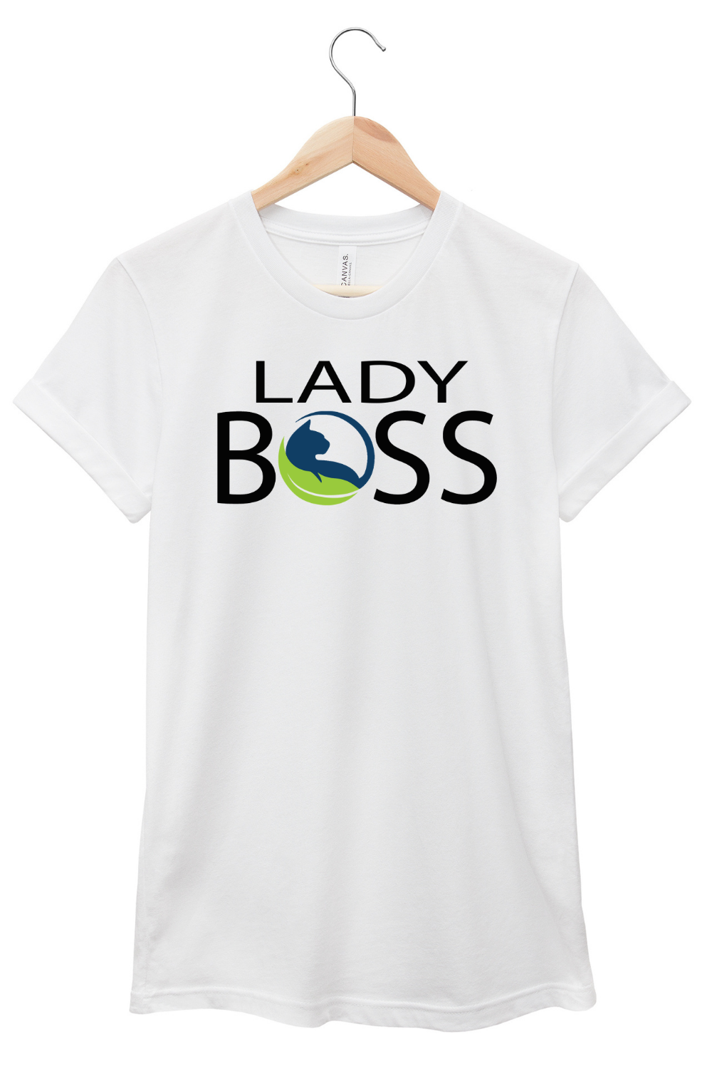 Lady BOSS Feline Essential T-shirt