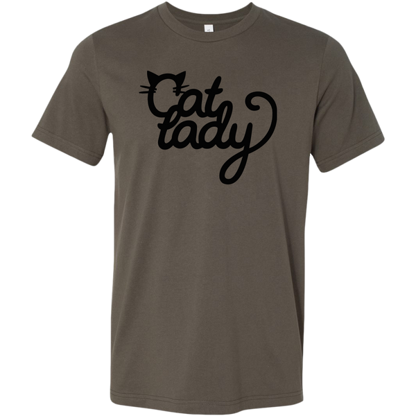 Cat Lady T-shirt with cat ears, whiskers, and tail