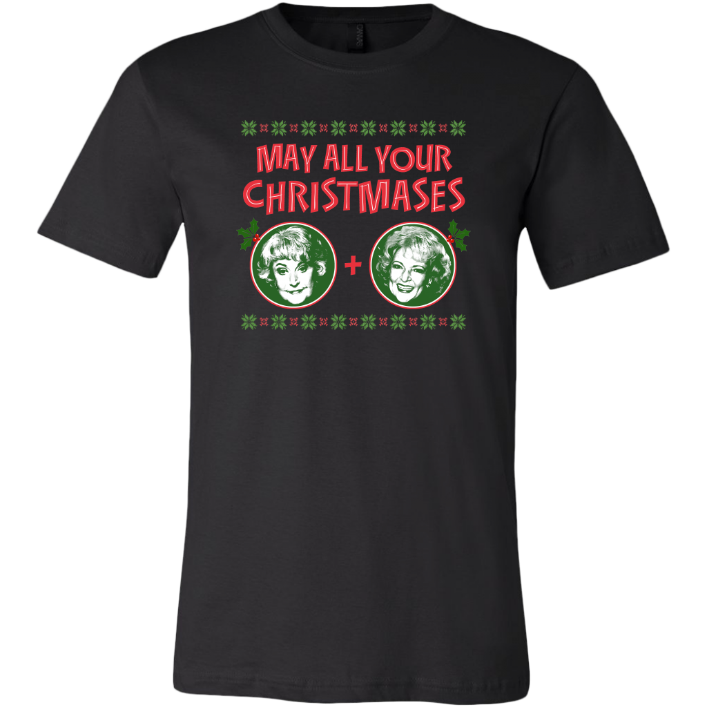 Golden Girls May All Your Christmases Bea White T-shirt