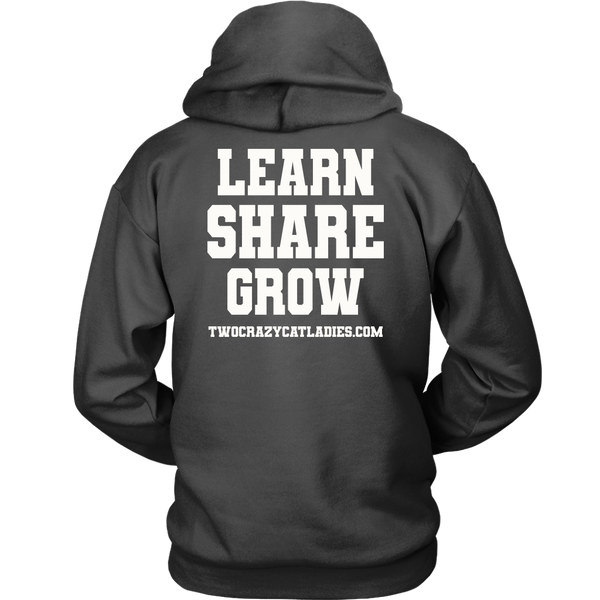 Learn Share Grow Hoodie