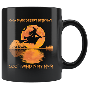 On A Dark Desert Highway Mug
