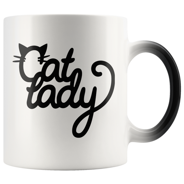 Cat Lady Magic Mug