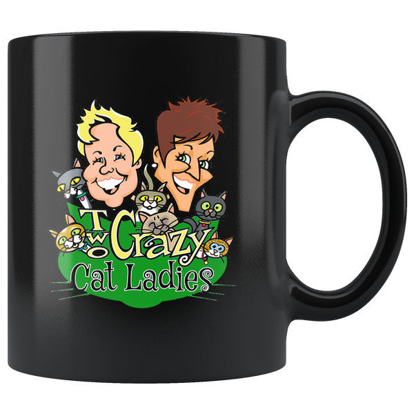 Two Crazy Cat Ladies Mug