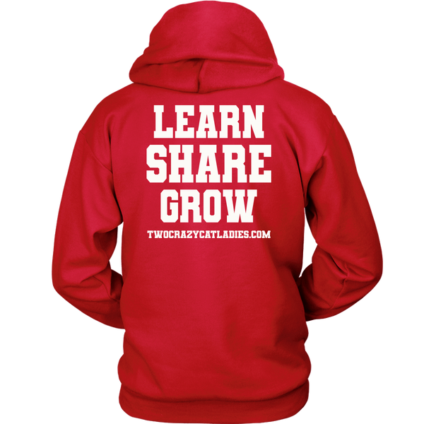 Learn Share Grow Hoodie